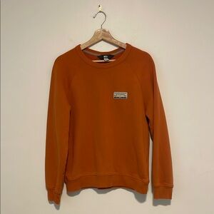 REI Co-op Size Small Men’s Orange Red Crewneck Sweatshirt